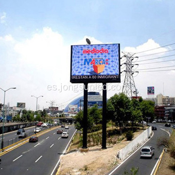 Cartelera de exhibición de pantalla LED a todo color al aire libre P6